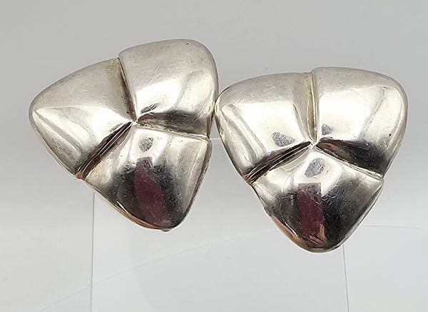 Beyun Sterling Silver Hollow Form Earrings 16.3 G