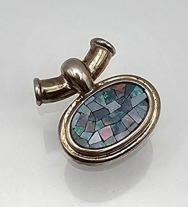 Opal Sterling Silver Pendant 4.8 G