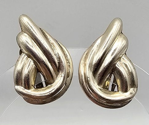 SU Sterling Silver Earrings 7.5 G