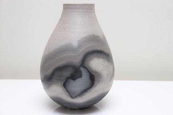 Southwest Shades Of Gray Pottery Vase