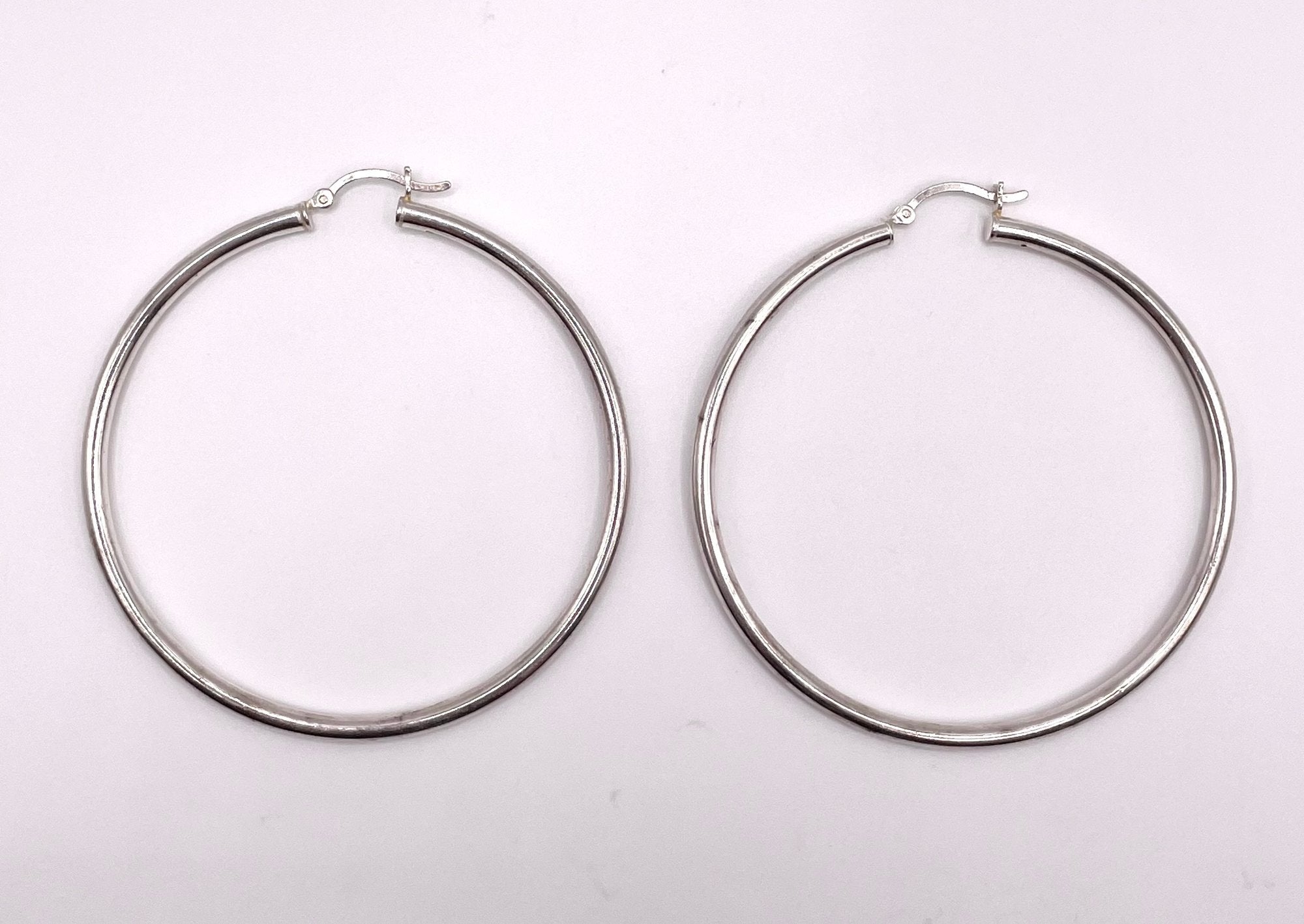 Sterling Hoop Earrings