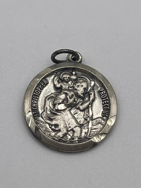 Sterling Saint Christopher Pendant