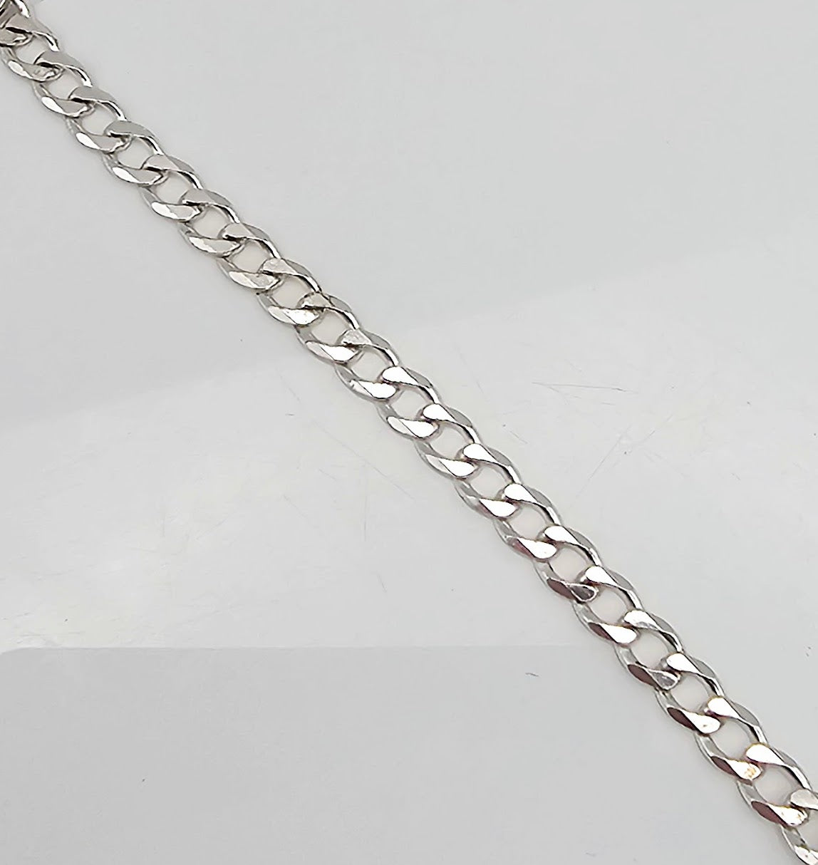 Sterling Silver Curb Chain Bracelet